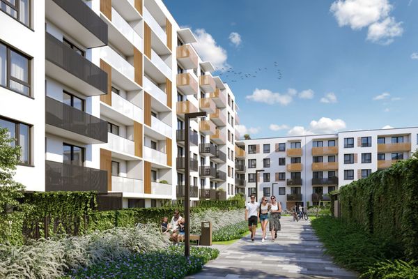Rzut Hubska 100 - Mieszkanie na sprzedaż, Wrocław, Krzyki, 678150  PLN