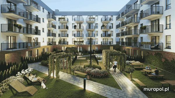 Rzut Murapol Gardenia  - Mieszkanie na sprzedaż, Łódź, Górna, 502775  PLN