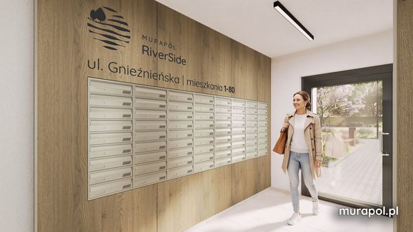 Rzut Murapol RiverSide - Mieszkanie na sprzedaż, Wrocław, Stare Miasto, 519739  PLN