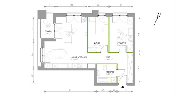 Rzut Kijowska Vita - 1/A/11