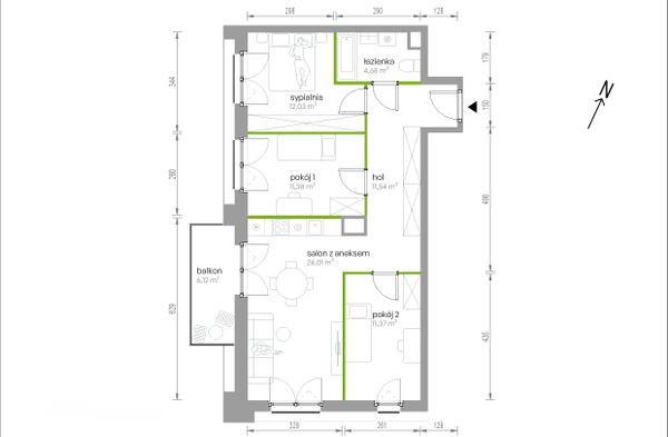 Rzut Kijowska Vita - 2/A/12