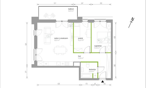 Rzut Kijowska Vita - 3/A/11
