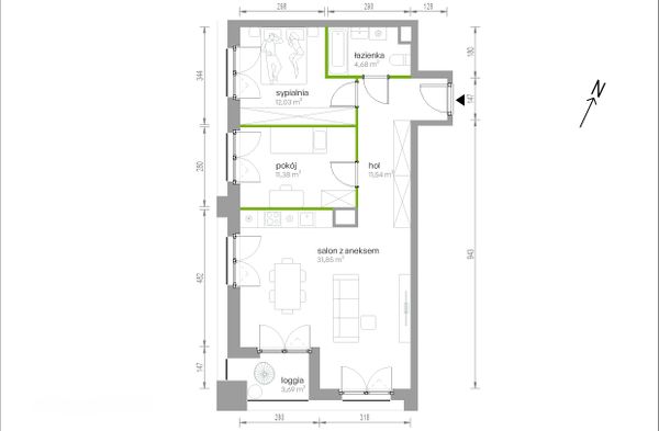 Rzut Kijowska Vita - 4/A/12