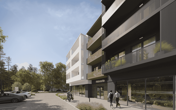 Rzut Ostoja Przylesie - Mieszkanie na sprzedaż, Leszno, 320110  PLN