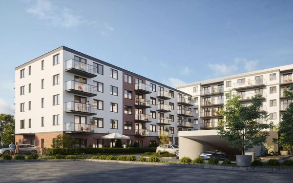 Rzut Przystanek Tarnogaj - Mieszkanie na sprzedaż, Wrocław, Krzyki