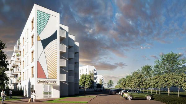 Rzut Junique I.II - Mieszkanie na sprzedaż, Poznań, Grunwald, 449000  PLN