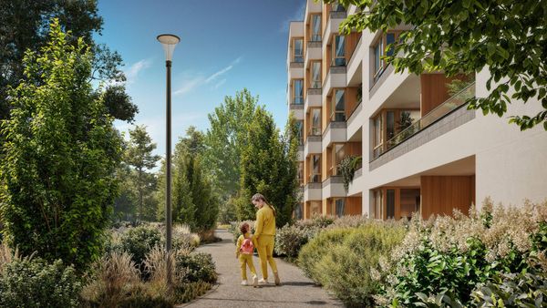 Rzut Sady Żoliborz II - Mieszkanie na sprzedaż, Warszawa, Żoliborz, 1357000  PLN