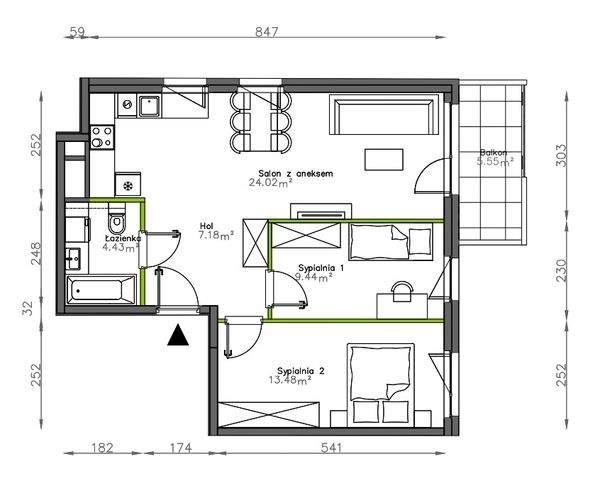 Rzut Aleje Praskie - 084/9