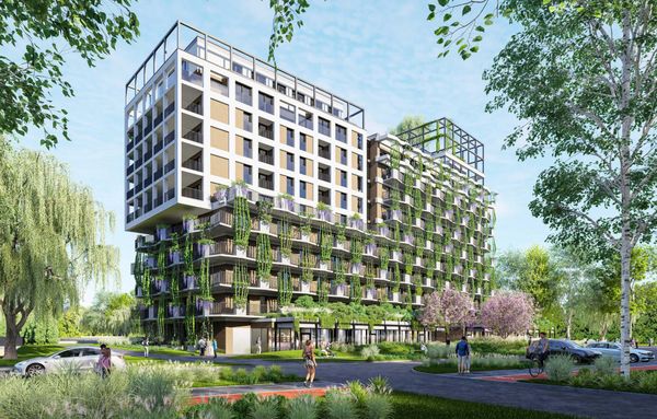 Rzut Semiramis - Mieszkanie na sprzedaż, Katowice, Bogucice, 1011080  PLN