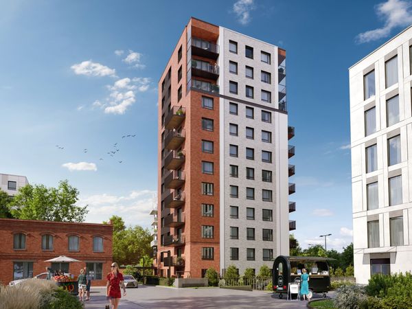 Rzut Apartamenty nad Oławką  - Mieszkanie na sprzedaż, Wrocław, Krzyki, 730240  PLN
