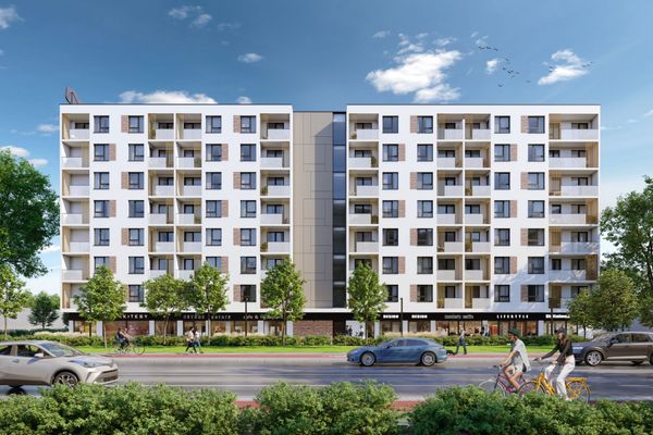 Rzut Hubska 100 - Mieszkanie na sprzedaż, Wrocław, Krzyki, 661710  PLN