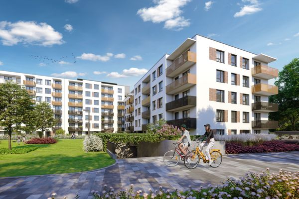 Rzut Hubska 100 - Mieszkanie na sprzedaż, Wrocław, Krzyki, 672045  PLN