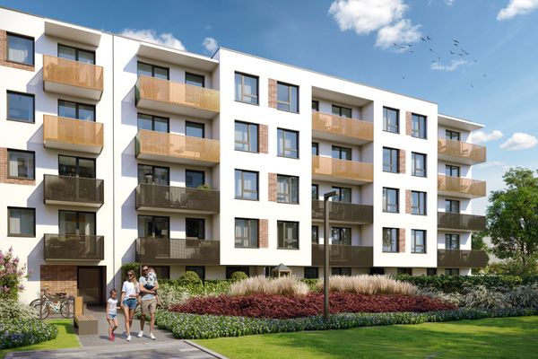 Rzut Hubska 100 - Mieszkanie na sprzedaż, Wrocław, Krzyki, 652860  PLN
