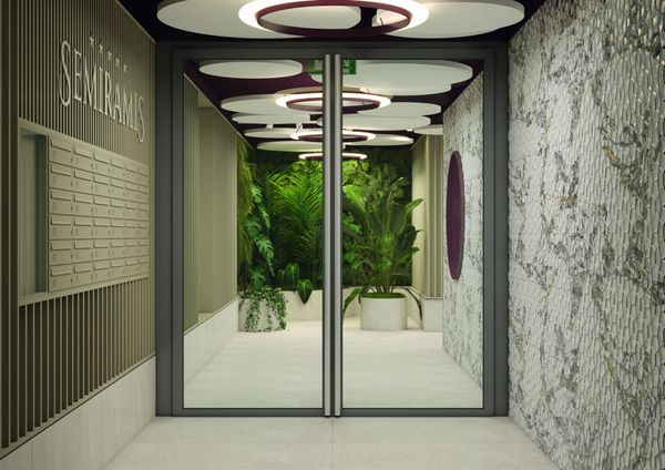 Rzut Semiramis - Mieszkanie na sprzedaż, Katowice, Bogucice, 551639  PLN