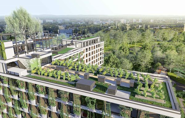 Rzut Semiramis - Mieszkanie na sprzedaż, Katowice, Bogucice, 514524  PLN