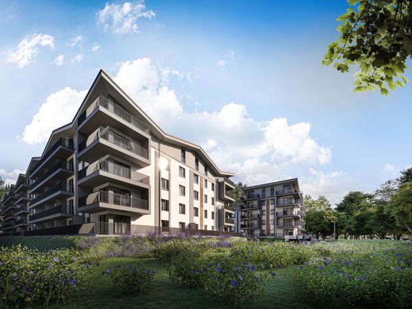 Rzut Botanic Park - Mieszkanie na sprzedaż, Łódź, Polesie, 853840  PLN