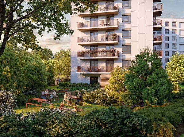 Rzut Przystanek Prądnik  - Mieszkanie na sprzedaż, Kraków, Prądnik Biały, 912340  PLN