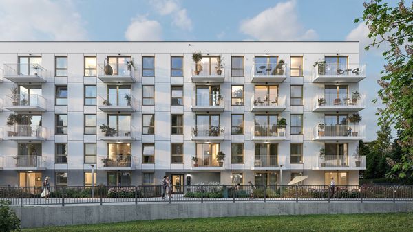 Rzut Miasteczko Nova Fala - Mieszkanie na sprzedaż, Gdynia, Cisowa, 490852  PLN