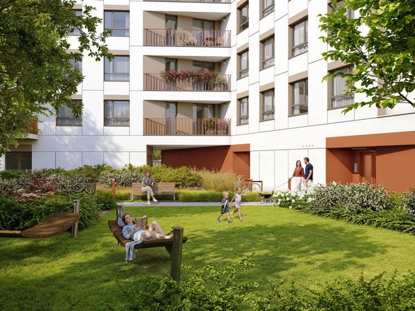 Rzut Przystanek Prądnik  - Mieszkanie na sprzedaż, Kraków, Prądnik Biały, 641508  PLN