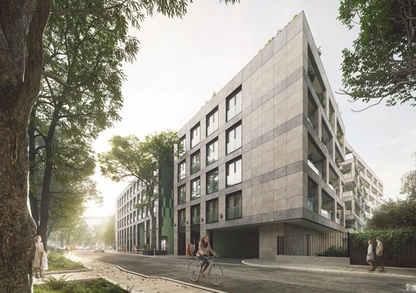 Rzut Cieszyńska 9 - Mieszkanie na sprzedaż, Kraków, Krowodrza, 828000  PLN