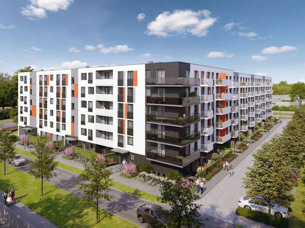 Rzut Osiedle Międzyleska - Mieszkanie na sprzedaż, Wrocław, Krzyki, 583848  PLN