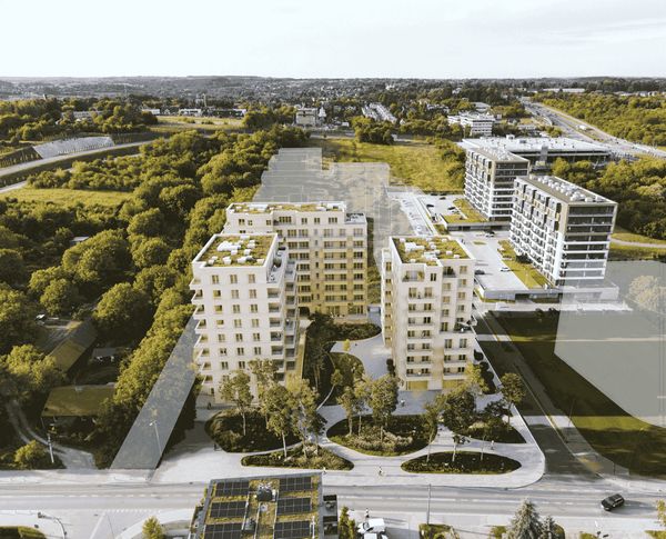 Rzut Banacha 12 - Mieszkanie na sprzedaż, Kraków, Prądnik Biały, 856235  PLN