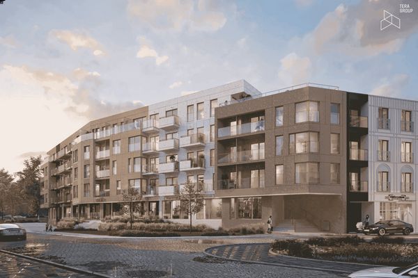 Rzut Apollo Bulvar - Mieszkanie na sprzedaż, Kielce, Centrum, 580412  PLN