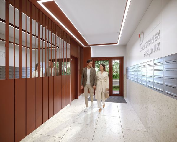 Rzut Przystanek Prądnik  - Mieszkanie na sprzedaż, Kraków, Prądnik Biały, 633995  PLN