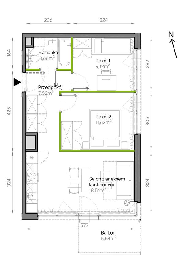 Rzut Bemowo Vita - A2/11