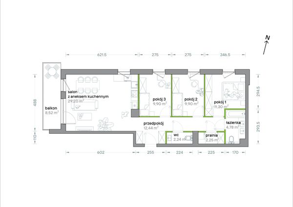 Rzut Podhalańska Vita - B/KL3/1/01