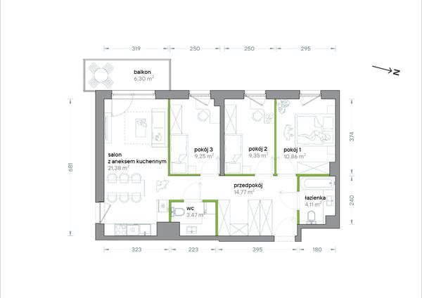 Rzut Podhalańska Vita - B/KL7/1/08