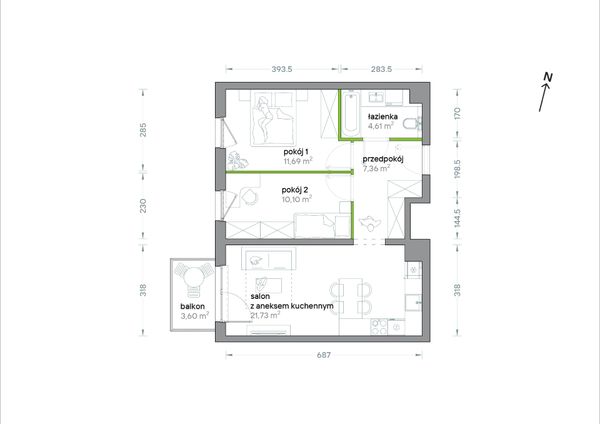 Rzut Podhalańska Vita - B/KL1/2/07