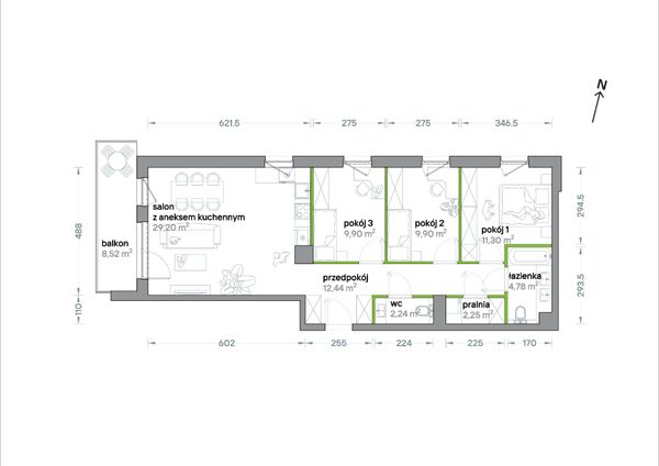 Rzut Podhalańska Vita - B/KL3/2/01