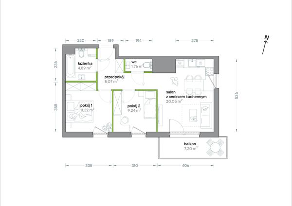Rzut Podhalańska Vita - B/KL6/2/03
