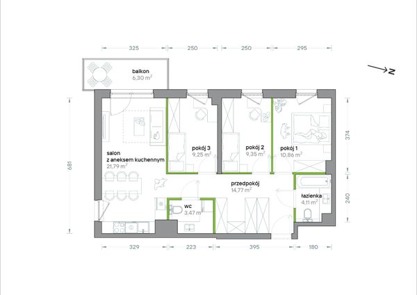 Rzut Podhalańska Vita - B/KL7/2/08