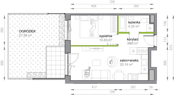 Rzut Przy Parku Vita - M3/3/0/5