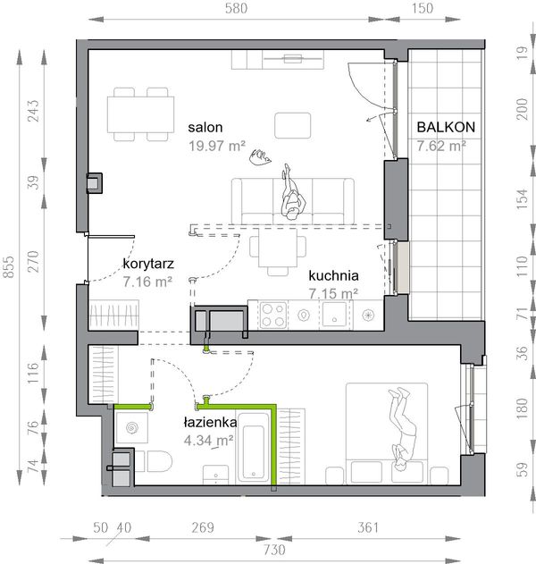 Rzut Przy Parku Vita - M3/1/3/25
