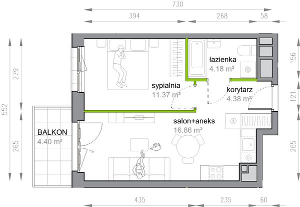 Rzut Przy Parku Vita - M3/1/3/31