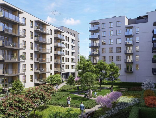 Rzut Apartamenty Rudnickiego - Mieszkanie na sprzedaż, Warszawa, Bielany, 1414336  PLN