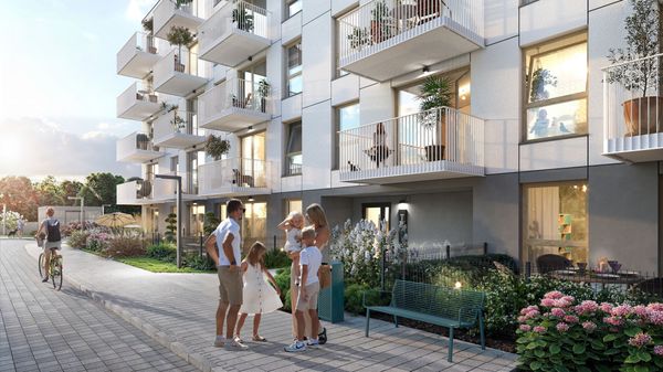 Rzut Miasteczko Nova Fala - Mieszkanie na sprzedaż, Gdynia, Cisowa, 499092  PLN