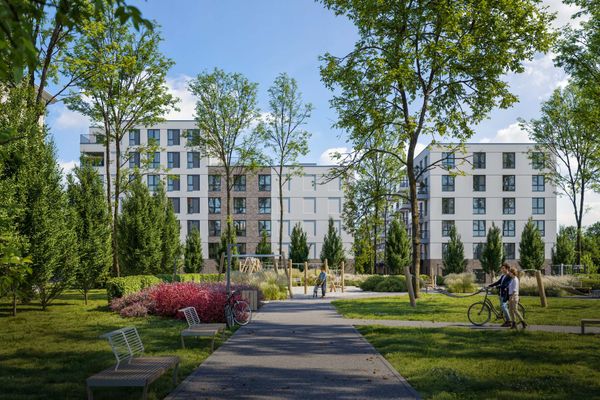 Rzut Hipoteczna Park - Mieszkanie na sprzedaż, Łódź, Bałuty, 633738  PLN