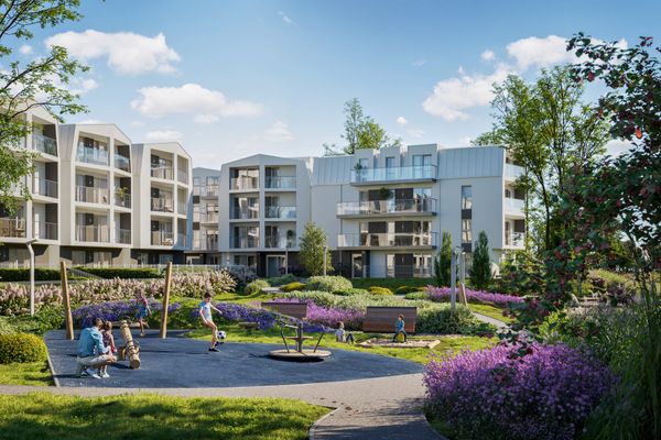 Rzut Atal Zawiślańska Wille Miejskie - Mieszkanie na sprzedaż, Gdańsk, Stogi, 914922  PLN