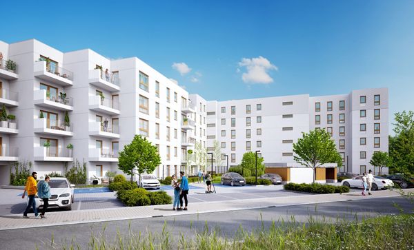 Rzut Junique - Mieszkanie na sprzedaż, Poznań, Grunwald, 689832  PLN