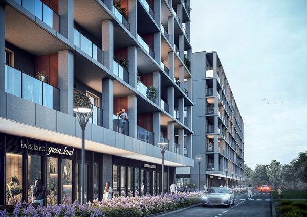 Rzut Apartamenty Rudnickiego - Mieszkanie na sprzedaż, Warszawa, Bielany, 947388  PLN