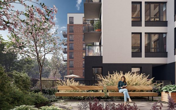 Rzut Apartamenty Portowa - Mieszkanie na sprzedaż, Kraków, Podgórze, 1111000  PLN