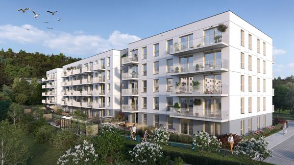 Rzut Miasteczko Nova Fala - Mieszkanie na sprzedaż, Gdynia, Cisowa, 704378  PLN