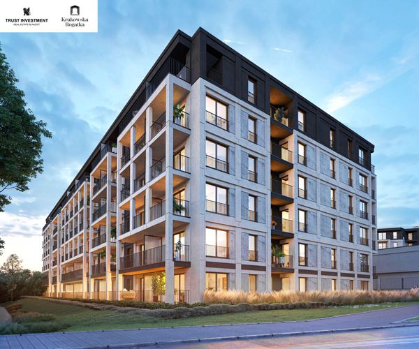 Rzut Krakowska Rogatka - Mieszkanie na sprzedaż, Kielce, Centrum, 579097  PLN
