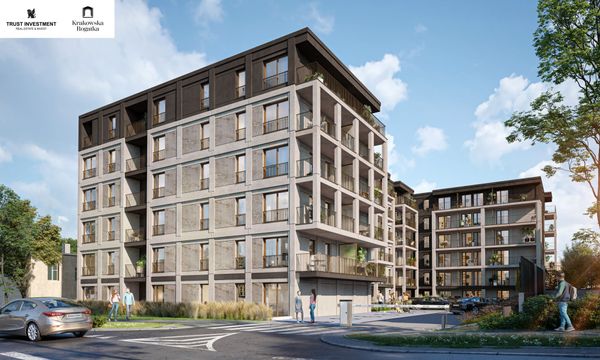 Rzut Krakowska Rogatka - Mieszkanie na sprzedaż, Kielce, Centrum, 449772  PLN