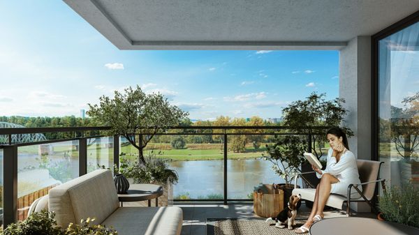 Rzut Apartamenty Portowa - Mieszkanie na sprzedaż, Kraków, Podgórze, 1216000  PLN