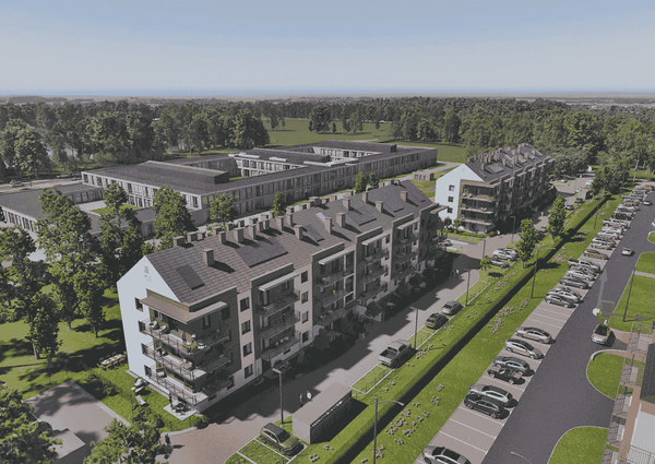 Rzut EcoVista Stabłowice - Mieszkanie na sprzedaż, Wrocław, Fabryczna, 447716  PLN